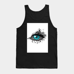 abstract eye illustration Tank Top